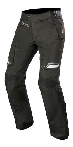 Pantalón Para Moto Alpinestars Touring Bogota V2 Ds Negro