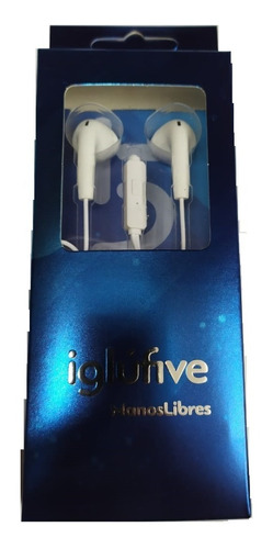 Auricular Manos Libre Iglufive I5 Blanco Envio