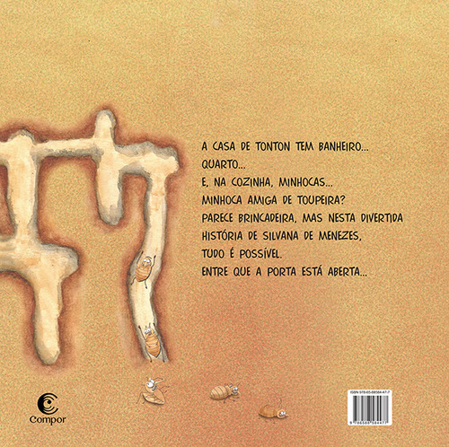 Tonton E A Minhocacá, De Silvana De Menezes. Editora Compor, Capa Mole Em Português