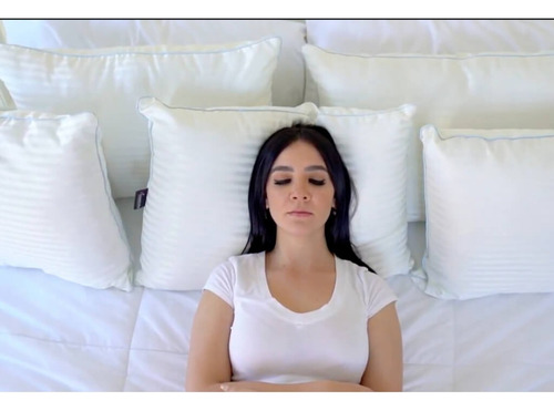 Kit 2 Pack Almohada Hotelera Premium 2 Estándar Semi Firme Color Blanco