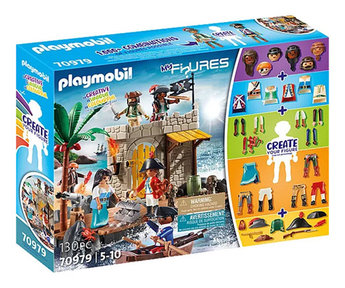 Playmobil - Ilha Dos Piratas - My Figures 70979