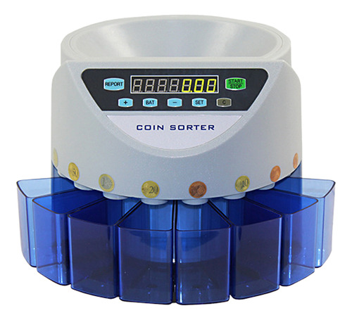 Clasificadora De Monedas Sorter Digital 300 Shop Display/ban