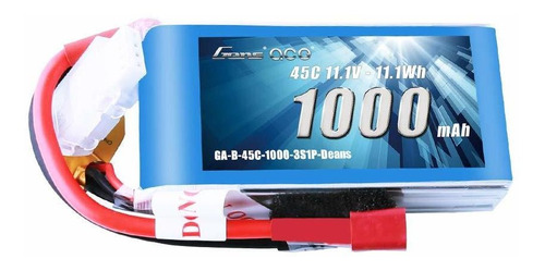 Bateria Lipo 11.1v 1000mah 45c 3s T Plug Gens Ace