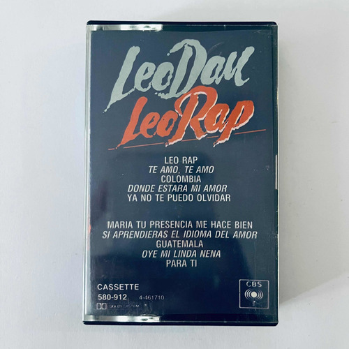 Leo Dan - Leo Rap Cassette Nuevo