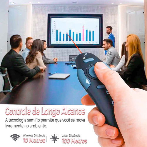 Laserpoint Apresentação Reuniões Power Point Ponteiro Nfe