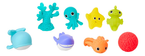 Infantino Squirters De Baño De Acuario, Juego De 8 Piezas