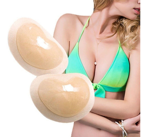 2 Almohadillas Autoadhesivas De Silicona Para Sujetador Push