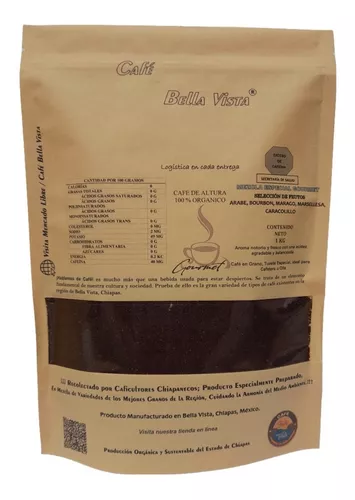 Café En Grano de Chiapas Gourmet 1Kg Premium – Café Mantú