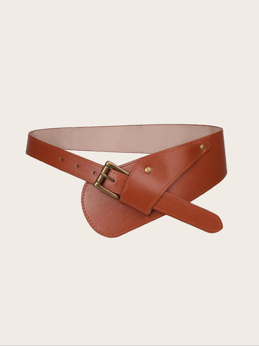 Cinturón De Cintura Ancha De Moda Para Mujer, Cinturón Decor