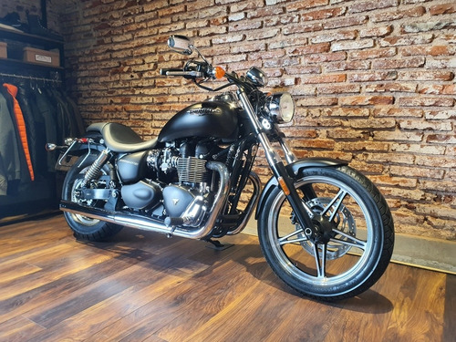 Imagen 2 de 15 de Triumph Speedmaster 900 Unica !! Solo 1.800 Km !! Bamp Group