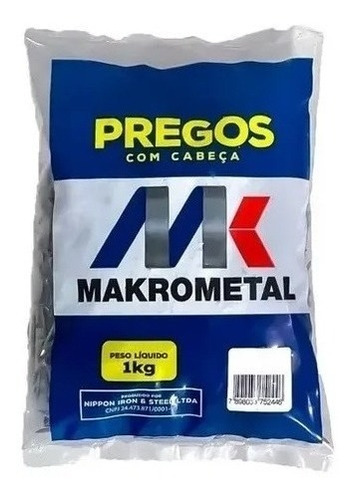 Prego Com Cabeça 22x48 - 1kg