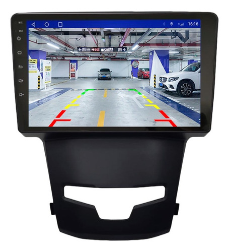 Radio Ssangyong Korando Android Auto + Cámara + Conector