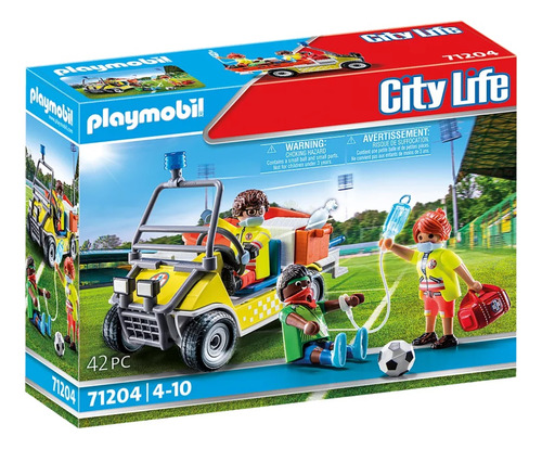 Set Playmobil Coche De Rescate Universo Binario