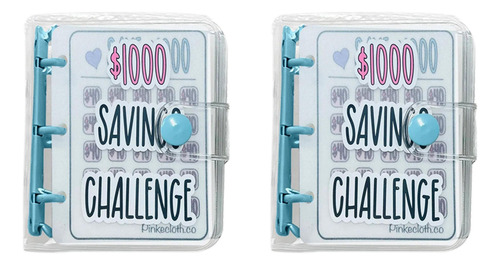 2 Carpetas Savings Challenge, 2 Carpetas Para Ahorrar Dinero