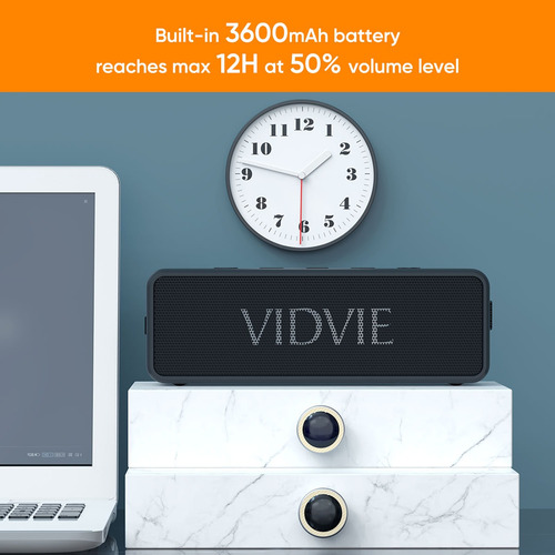Parlante Vidvie Sp914 Resistente Al Agua Ipx7 Bluetooth