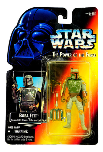 Star Wars Power Of The Force Red Boba Fett Detalle