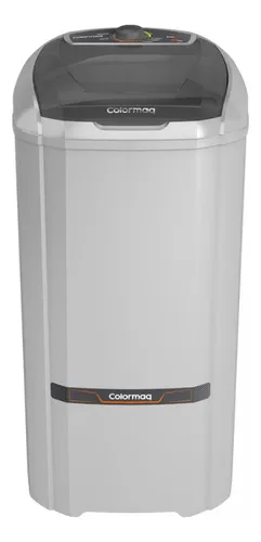 Máquina De Lavar Semi-automática Tanquinho Colormaq 10kg Prata 127v