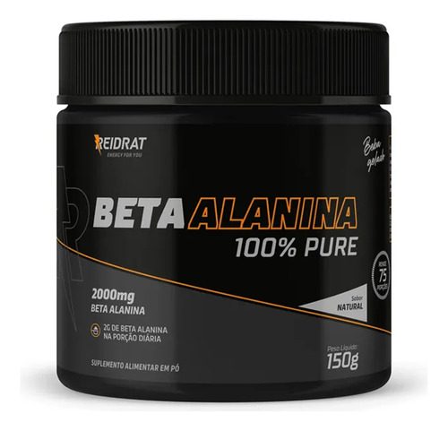 Suplemento Beta Alanina 100% Pure Pote 150gr Reidrat
