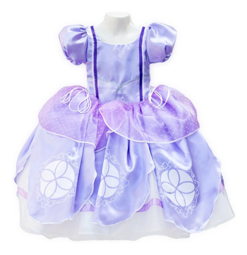 Vestido Sofia Princesita Disfraz