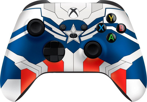 Imagen 2 de 9 de Gamepad Razer Wireless Xbox/pc +quick Charge Capitan America