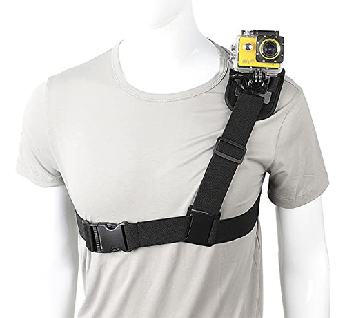 Pellking Soporte De Correa De Hombro Individual Compatible Con Gopro Akaso U Otras Cámaras De Acción