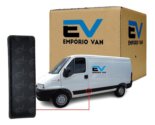 Imagem 1 de 3 de Friso Coluna Lateral Dianteira 16.5*5.5 Ducato 2.3 Multijet