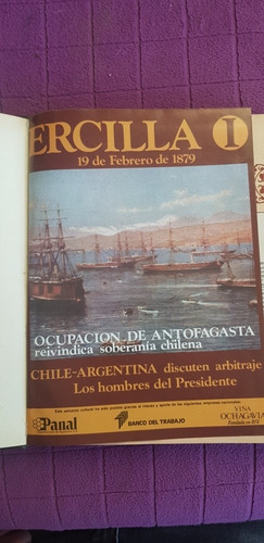 Revista Ercilla Guerra Del Pacifico Completo Del Tomo 1 - 12