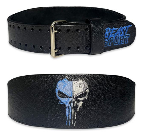 Cinto Gym Faja Gimnasio Beast Sport Punisher Negro