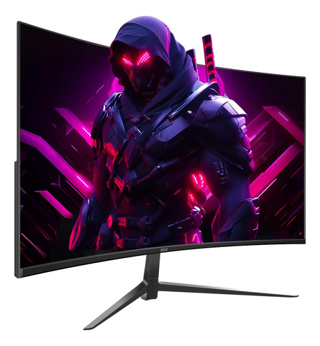 Monitor De Juego Curvo Zza 27, Soporte De 240hz, Hasta 280hz