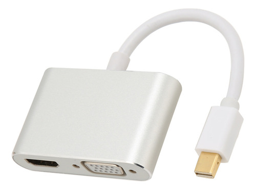 Convertidor De Video 2 En 1 Minidp A Hd Multimedia Interface
