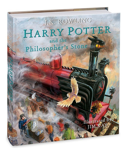 Harry Potter Y La Piedra Filosofal Ilustrado Nuevo Original