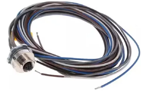 Receptaculo 5 Pines M12 (a) Macho Molex Micro Change 2m
