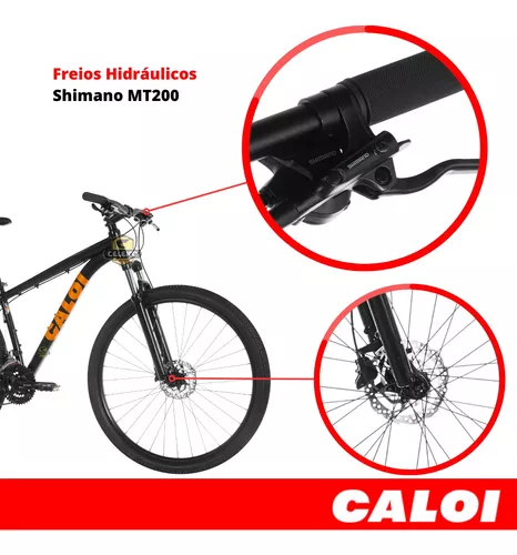 Mountain Bike Caloi Moab - Aro 29 - Freio a Disco Hidráulico