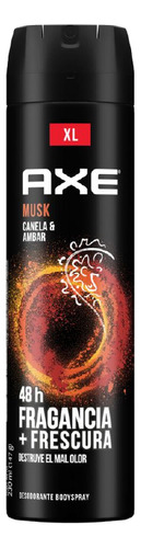 Desodorante Axe Musk 230ml Grande X6 Unid