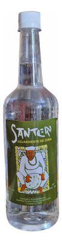 Santero Aguardiente Original De Cuba Fuerte Para Limpias 