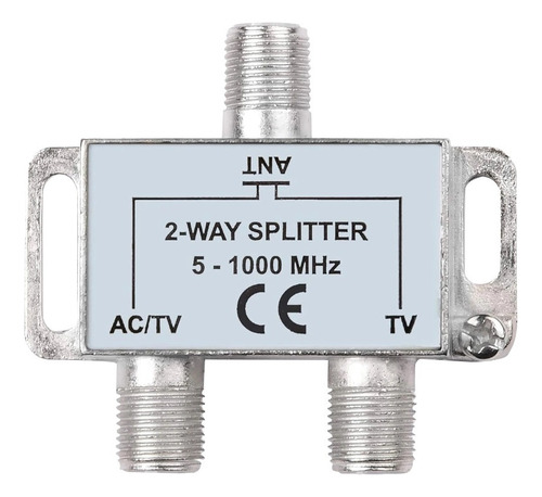 Splitter De 2 Vias 1000mhz Cable Coaxial Cable Modem Inter