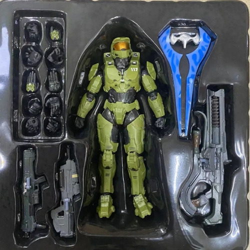 Luxo Re: Edite O Brinquedo De Boneco De Ação Do Halo Master