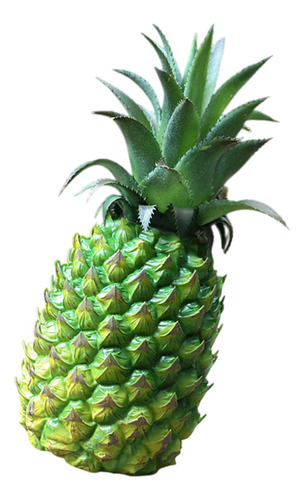 Figurina De Piña Artificial Decoración De Frutas Verde