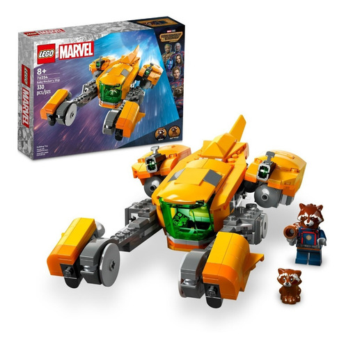 Kit Lego Marvel Nave De Baby Rocket 76254 330 Piezas 3+