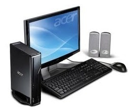 Computador De Escritorio Acer. Monitor, Cpu, Teclado, Parlan