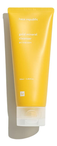 Face Republic Gold Mineral Cleanser (3.4 Fl Oz) | Limpiador 