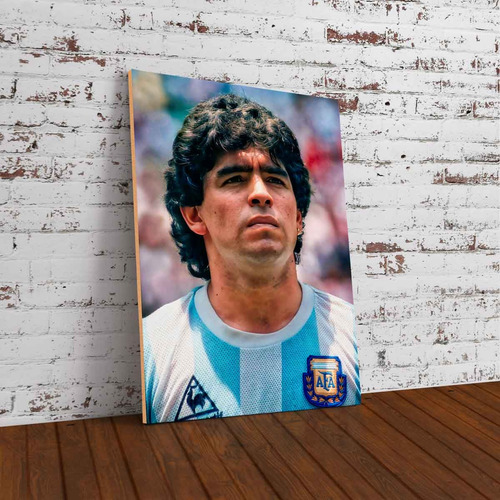 Cuadro Diego Maradona Seleccion Argentina Retrato