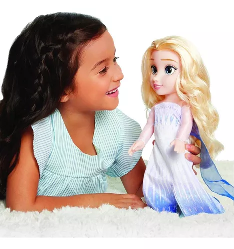 Boneca Elsa Que Canta Filme Frozen 2 Original Disney em Promoção é no  Buscapé