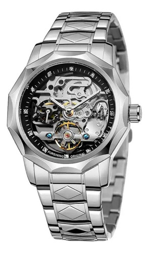 Hyt. Reloj Mecánico Automático 199 De Acero Inoxidable