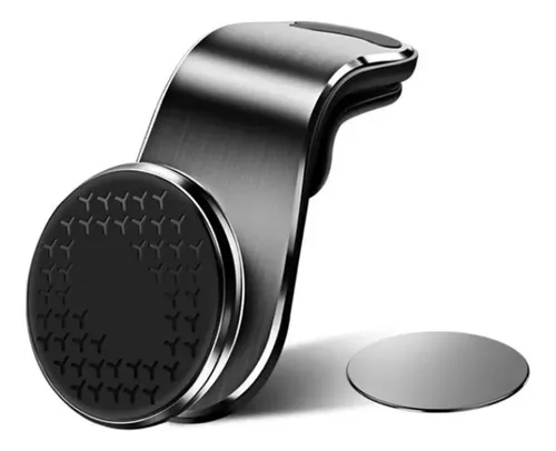 Soporte Porta Celular Carro Holder Rejilla Iman 360 Grados