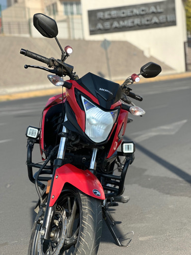 Honda Cb160f 2023 Todo Pagado Color Rojo Factura Original