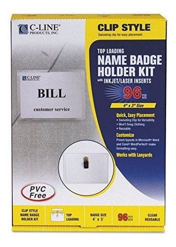 C-line Cli95596 - C-line Badge Holder Kits