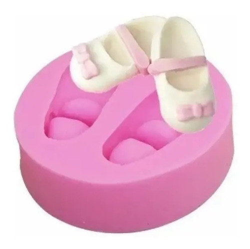 Molde Silicona Mini Zapatitos Zapatos Reposteria Mamme Mart