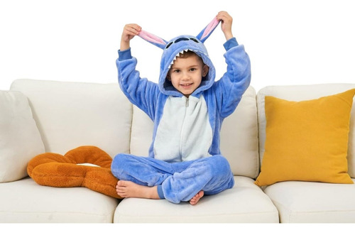 Pijama Animado Personajes Kigurumi Disfraz Supersoft Abrigo