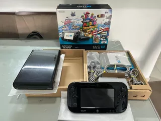Wii U Mario 3d World Set Deluxe 32gb - Promoção Até O Final De Maio